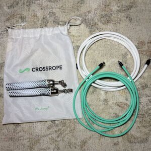 Crossrope Jump Rope Christa Get Lean Set 1/4 lb & 1/2 lb Ropes
